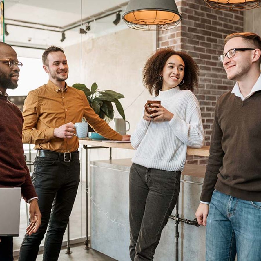 entrepreneurs in the Business Incubator center 